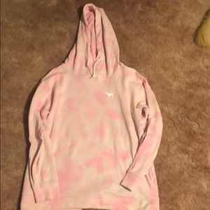 VS PINK Pink Tie Dye Hoodie